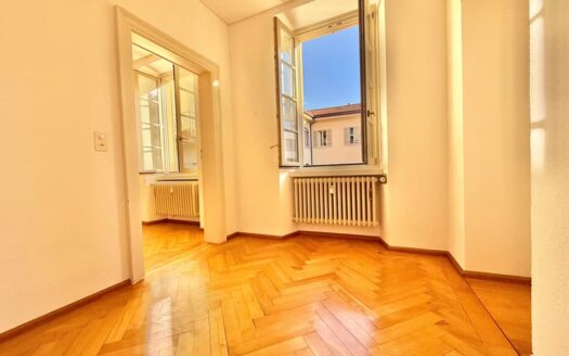 LUGANO CENTRO – AFFITTASI LUMINOSO APPARTAMENTO DI 3 LOCALI